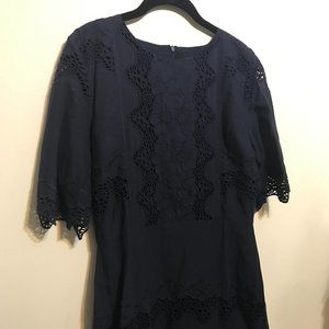 Navy Walter Baker Size 8 Flora Dress
